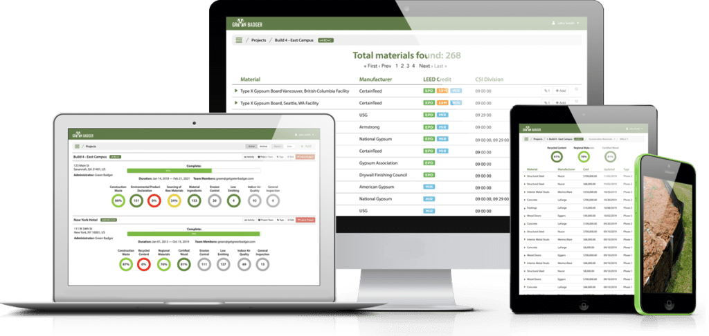 Green Badger Request a Demo LEED Construction Software