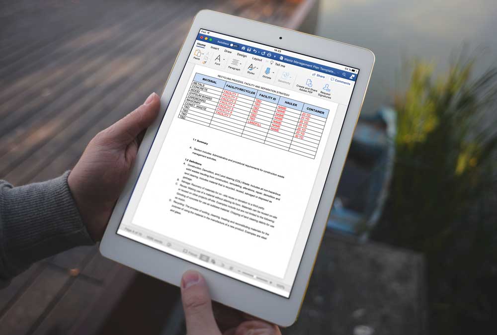 waste-management-plan-template-free-download-green-badger