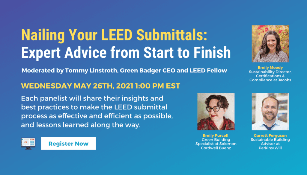 Nailing your LEED Submittals: On-Demand Webinar