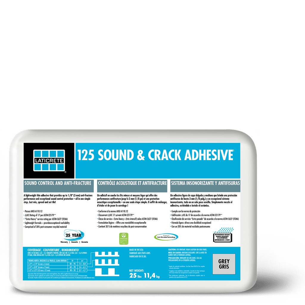 LATICRETE 125 Sound & Crack Adhesive