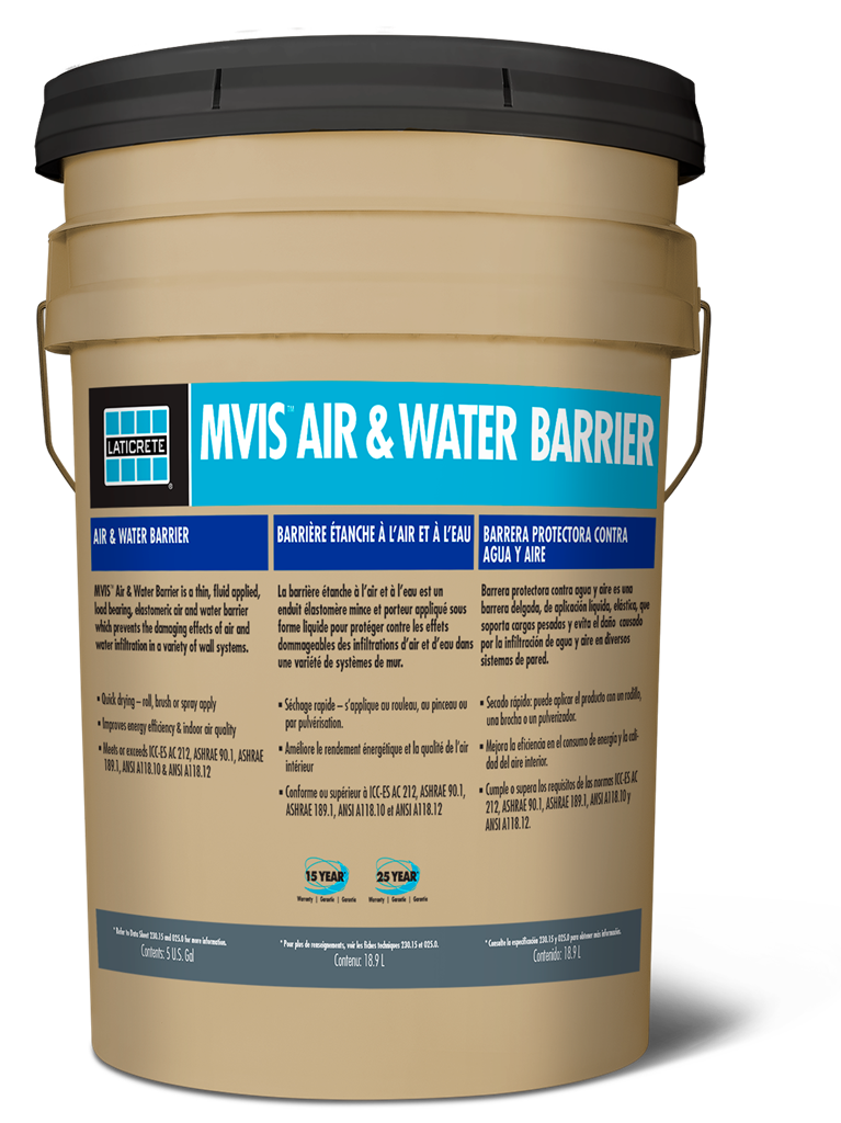 LATICRETE MVIS Air & Water Barrier