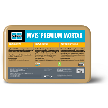 LATICRETE MVIS Premium Mortar Bed