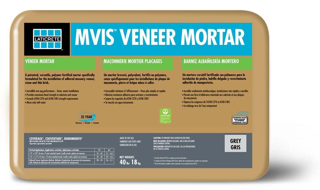 LATICRETE MVIS Veneer Mortar