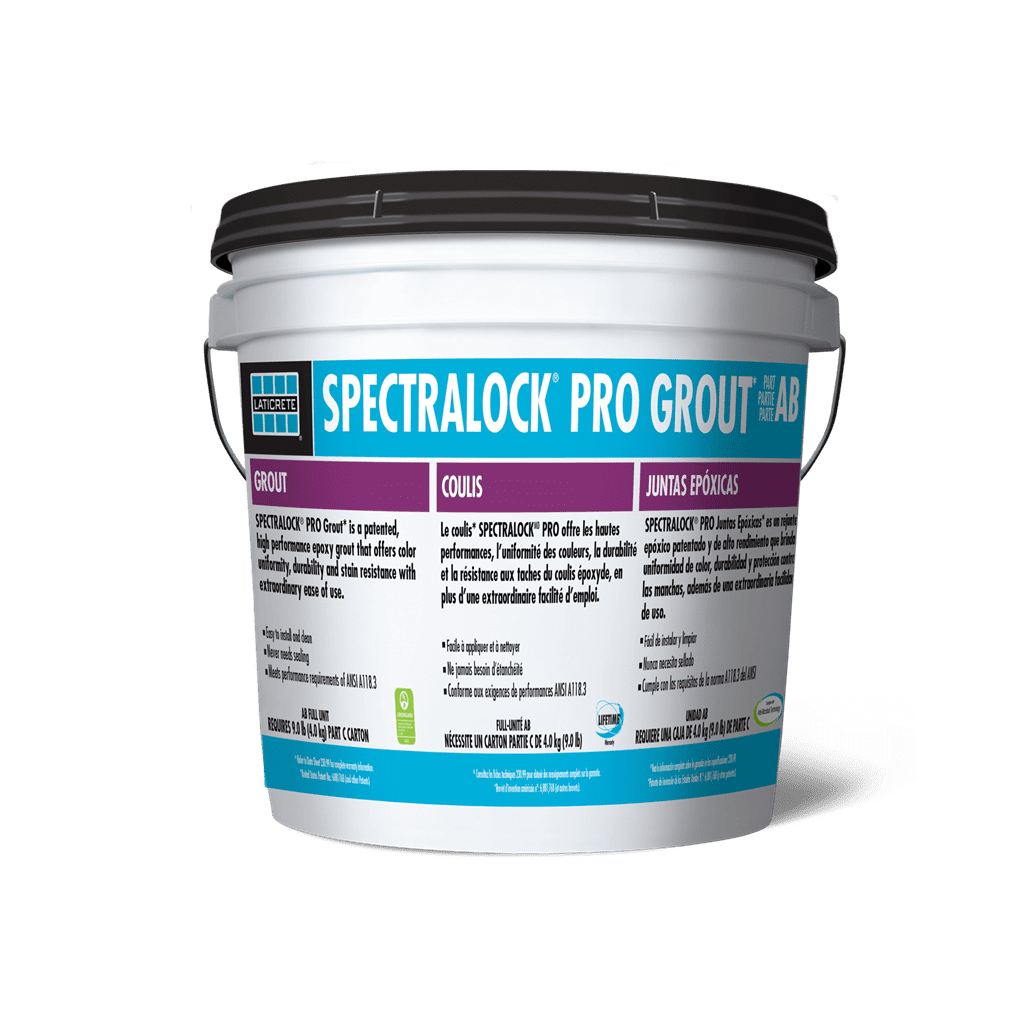 LATICRETE SpectraLOCK PRO Grout (patented)