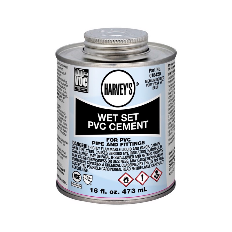 Harvey's: PVC Wet Set, Wet Conditions Hot Blue Cement