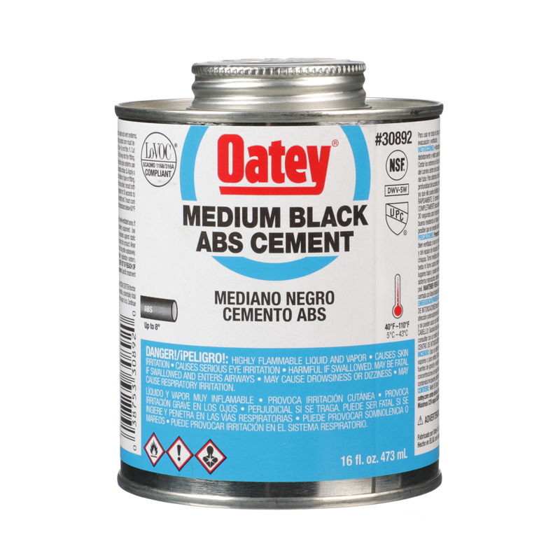 Oatey: ABS Medium Black