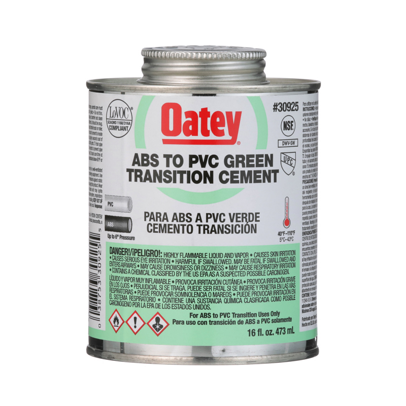 Oatey: Transition Cement