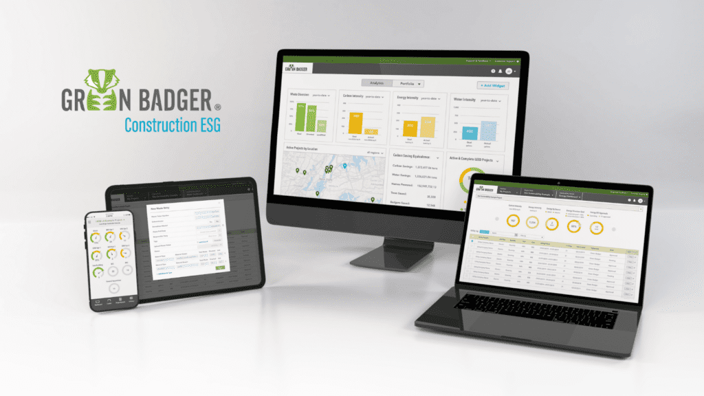 Green Badger’s Construction ESG Platform