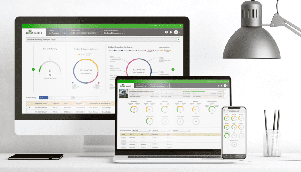 Green Badger LEED and ESG software