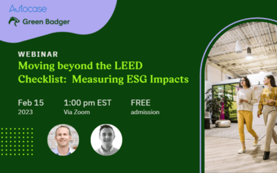 Moving Beyond The LEED Checklist: Measuring ESG Impacts