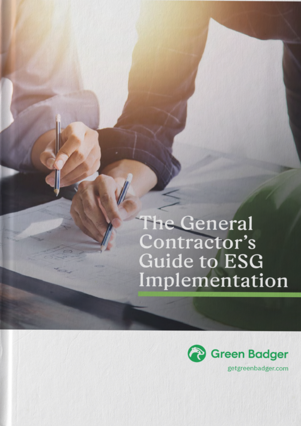Green Badger ESG Guide ebook cover