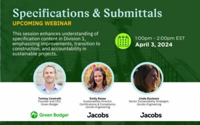 Jacobs Engineering and Green Badger webinar preview image