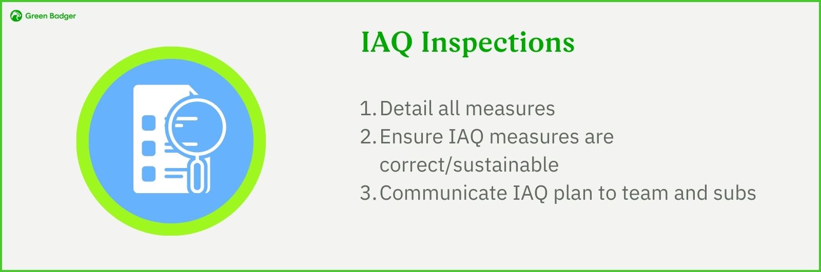 IAQ Inspections