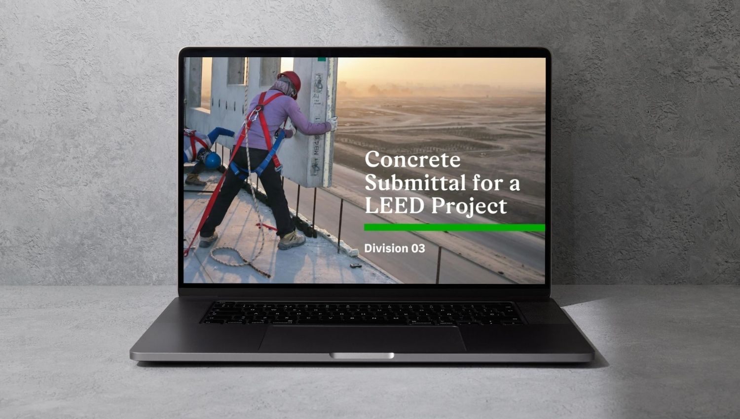 Concrete Submittal for a LEED Project - Green Badger