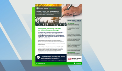 Case Study: Hensel Phelps Partners with Green Badger