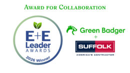 E+E Leader Awards Green Badger